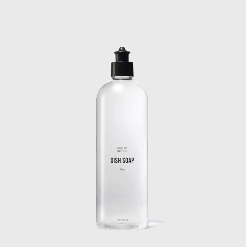 Public Goods Mandarin Basil Dish Soap 16 fl oz