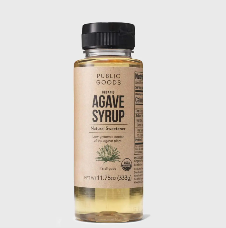 Public Goods Agave Syrup 11.75 fl oz