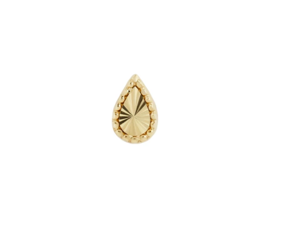 Buddha Jewelry Organics Stay Gold Threadless End