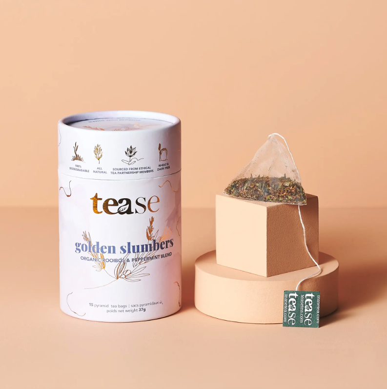 Tease Golden Slumber Organic Rooibos & Peppermint Blend