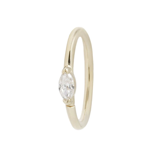Buddha Jewelry Organics Zuri CZ Seamless Ring