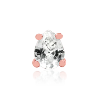 Junipurr Pear-Cut CZ