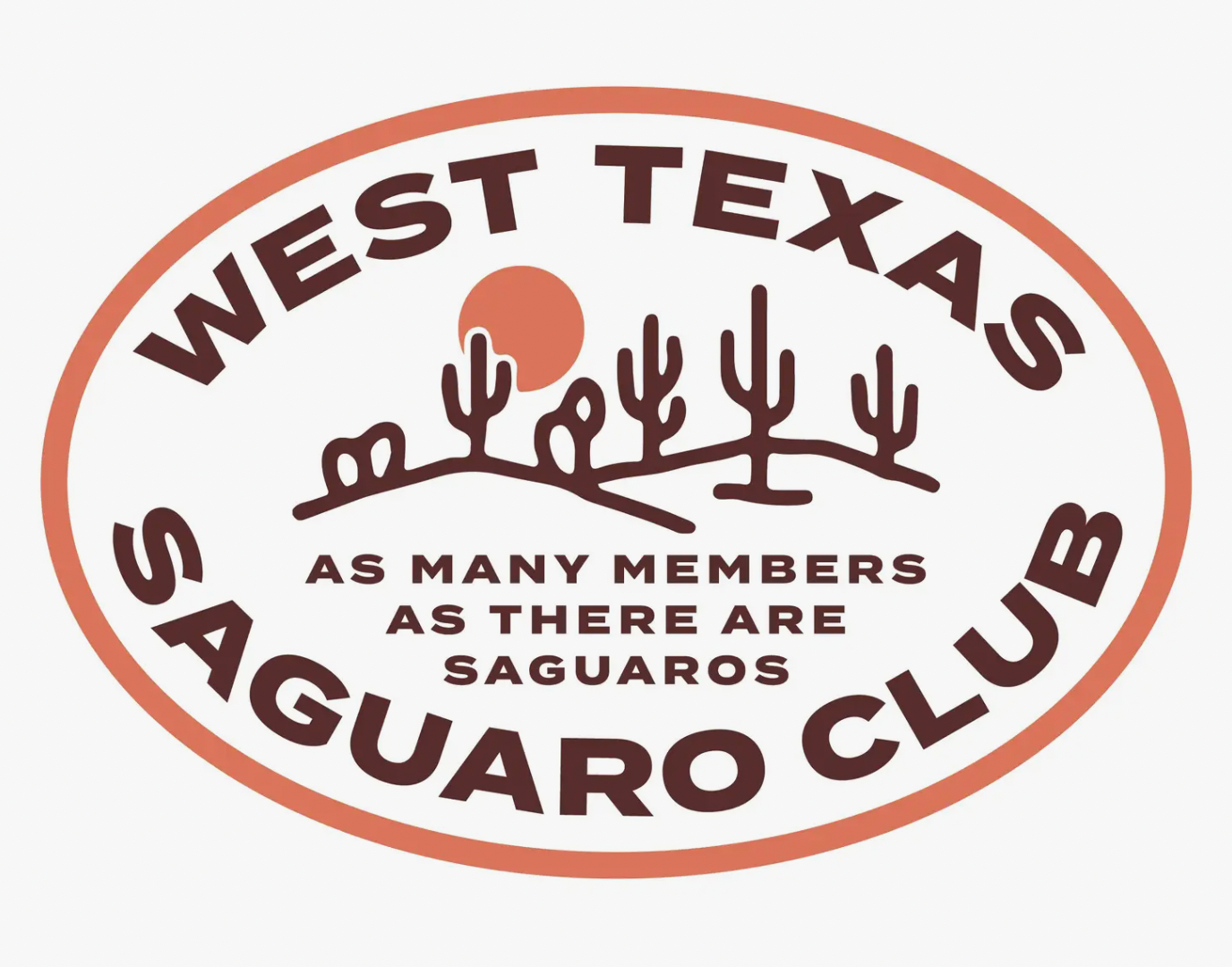 Texas Saguaro Sticker