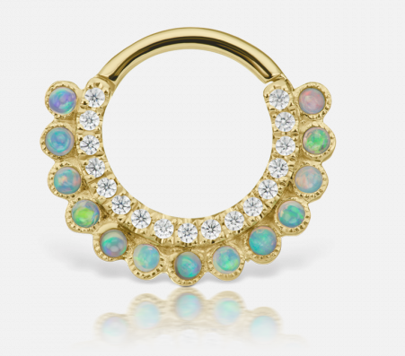 Maria Tash Cubic Zirconia Apsara Clicker