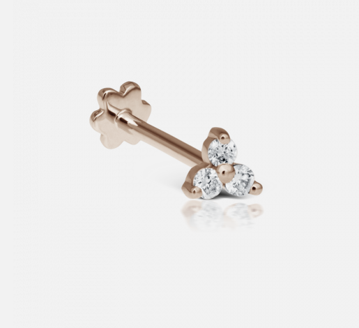 Mariah Tash Diamond Trinity Threaded Stud