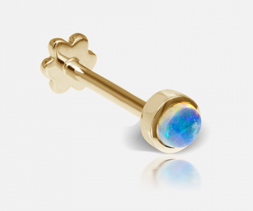 Maria Tash Opal Threaded Stud