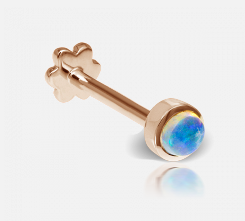Maria Tash Opal Threaded Stud
