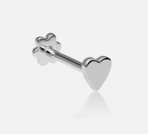 Maria Tash Heart Threaded Stud