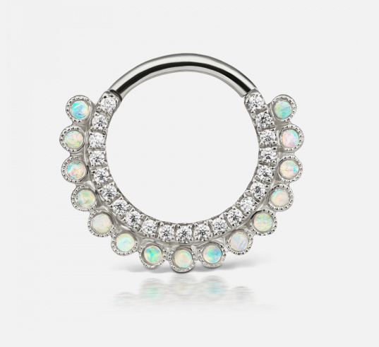 Maria Tash Cubic Zirconia Apsara Clicker