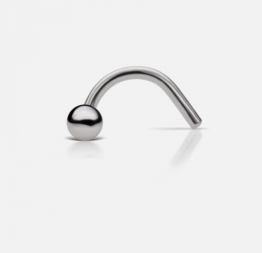Maria Tash 2mm Dome Nostril Screw (Bent)