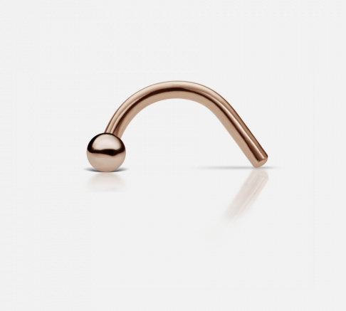 Maria Tash 1.5mm Dome Nostril Screw (straight)