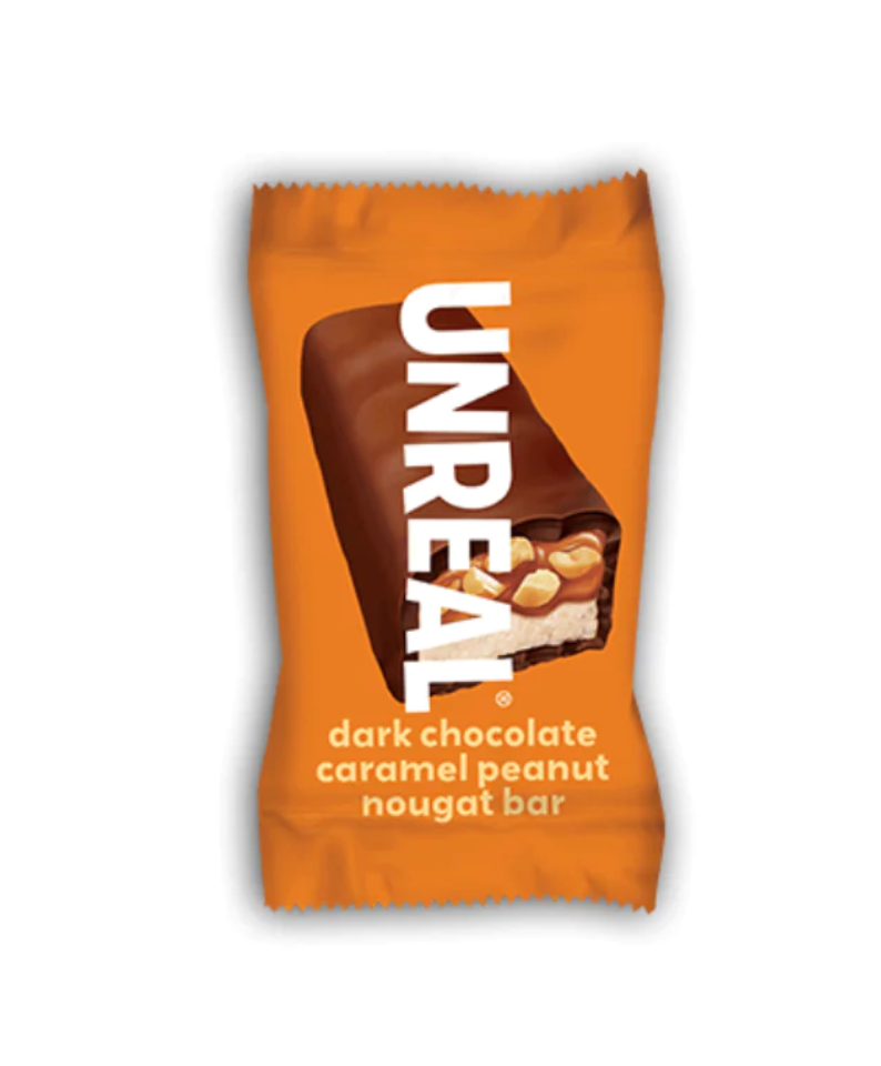 Unreal Dark Chocolate Caramel Peanut Nougat Bar