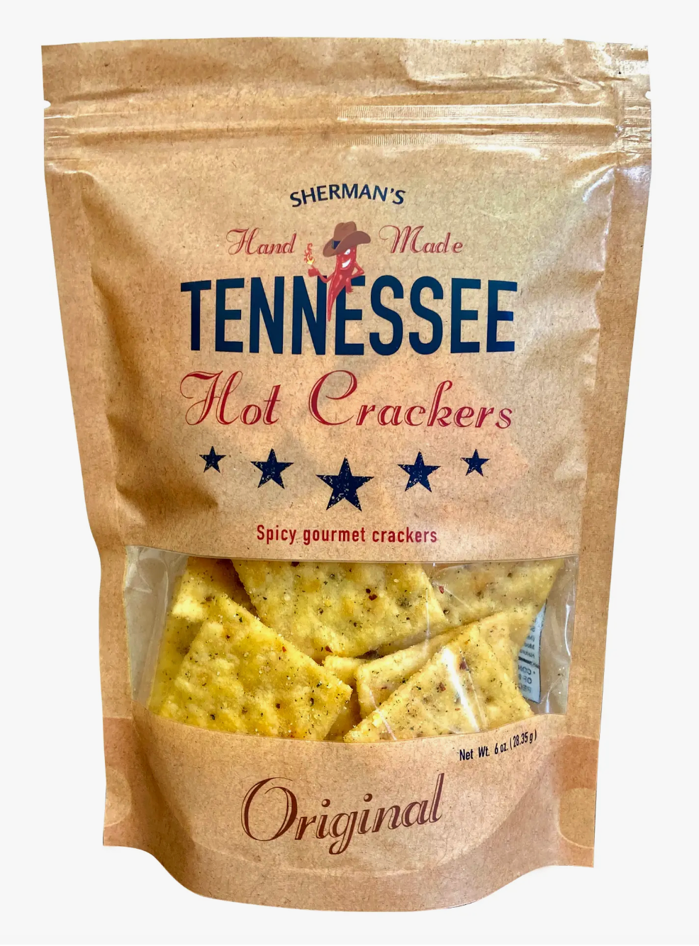 Sherman's Tennessee Hot Crackers, Original Flavor