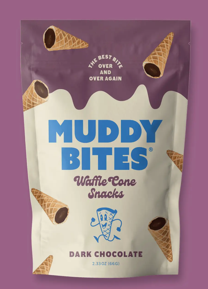 Muddy Bites Waffle Cone Snacks