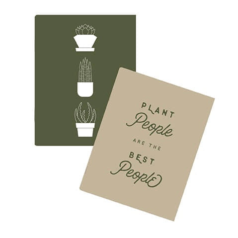 Succulent Pocket Notebook Set
