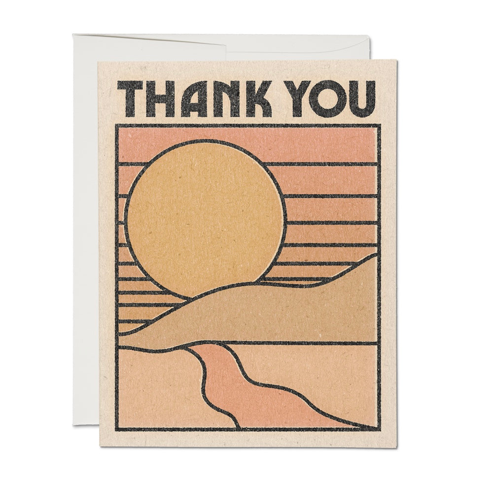 Thank You Sun Card