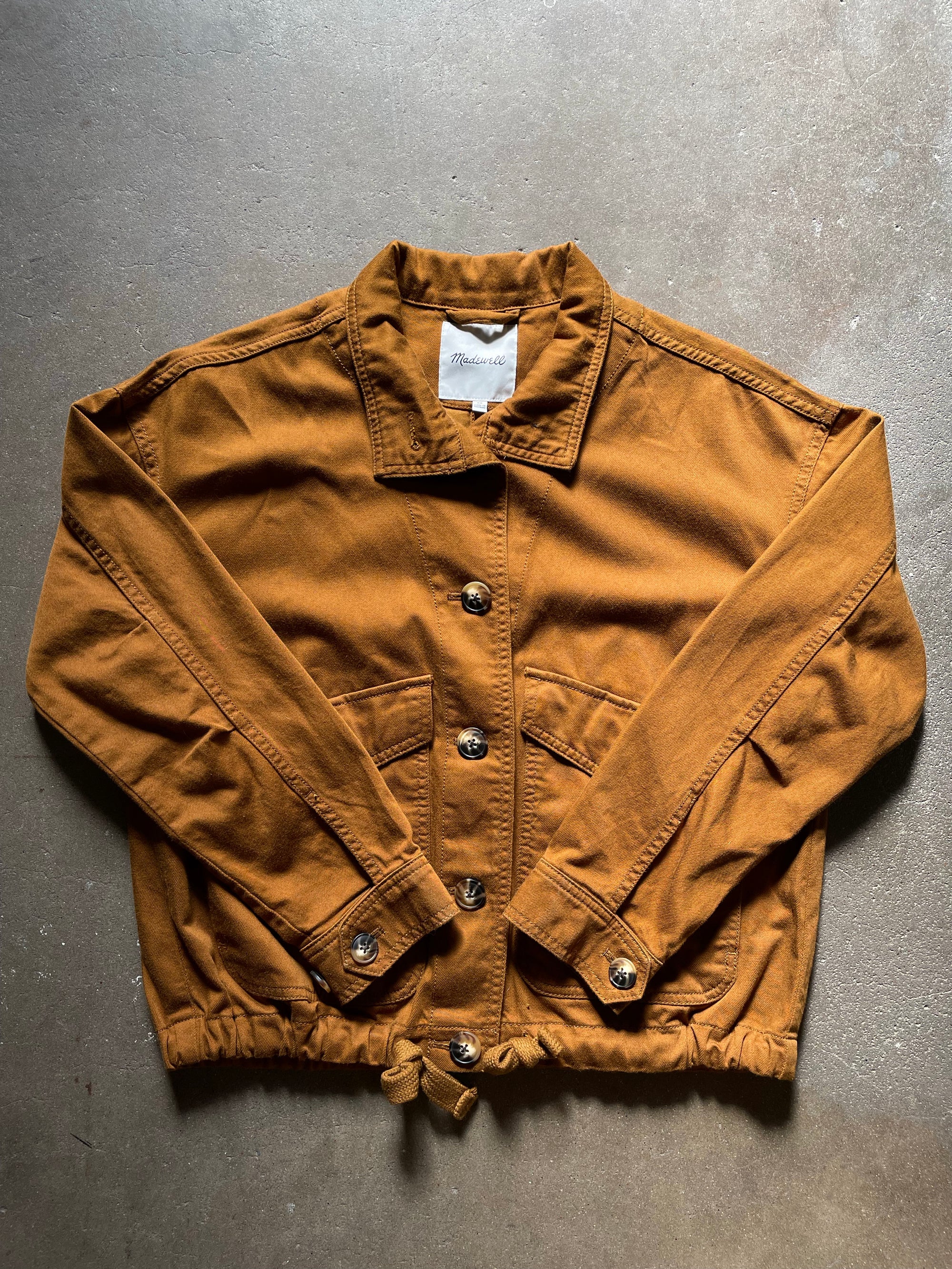 Madewell Brown Cropped Jacket