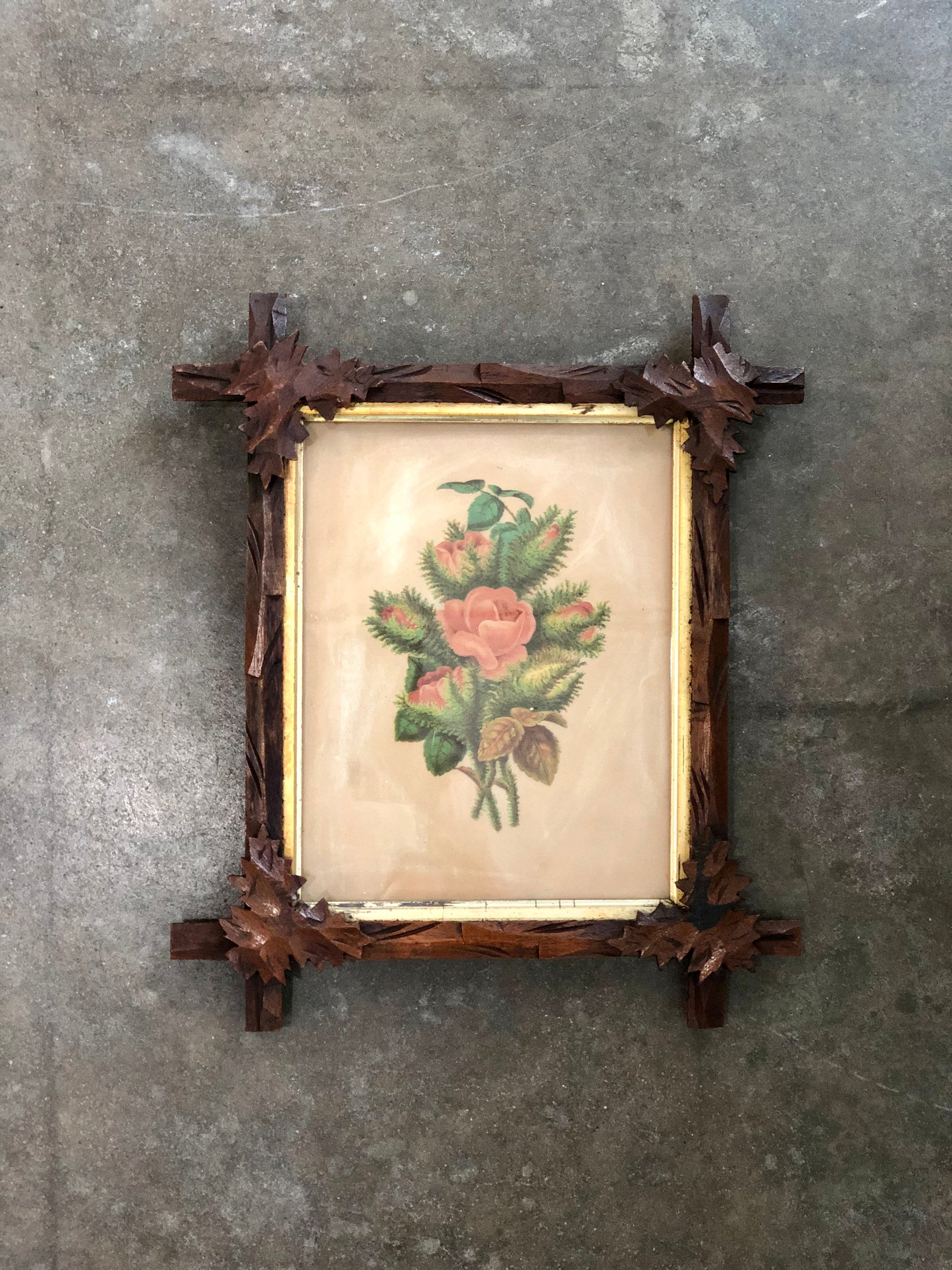 Vintage German Picture Frame