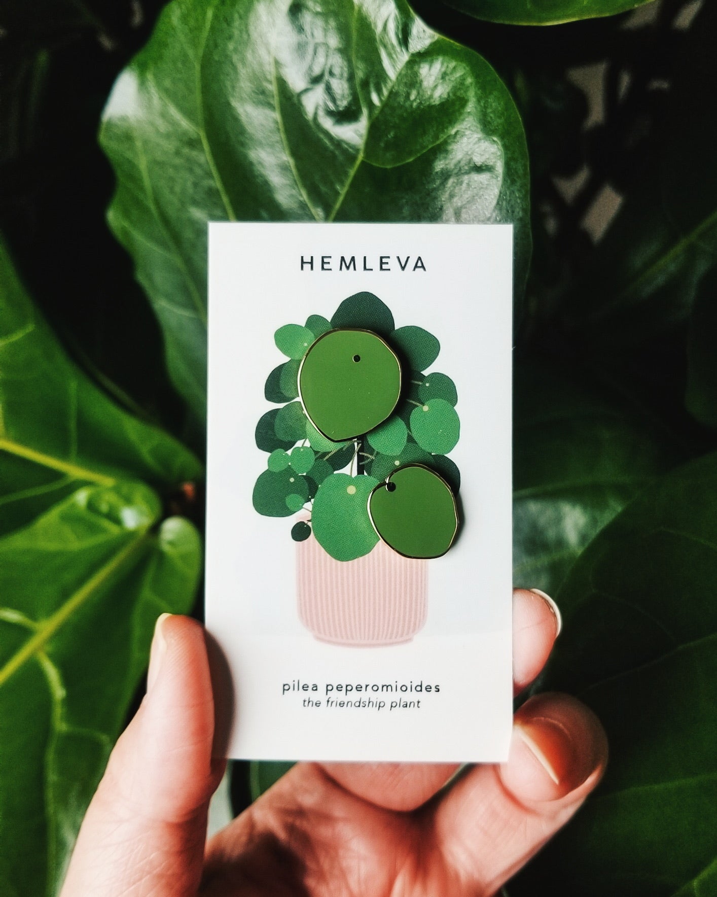 Pilea Lapel Pin