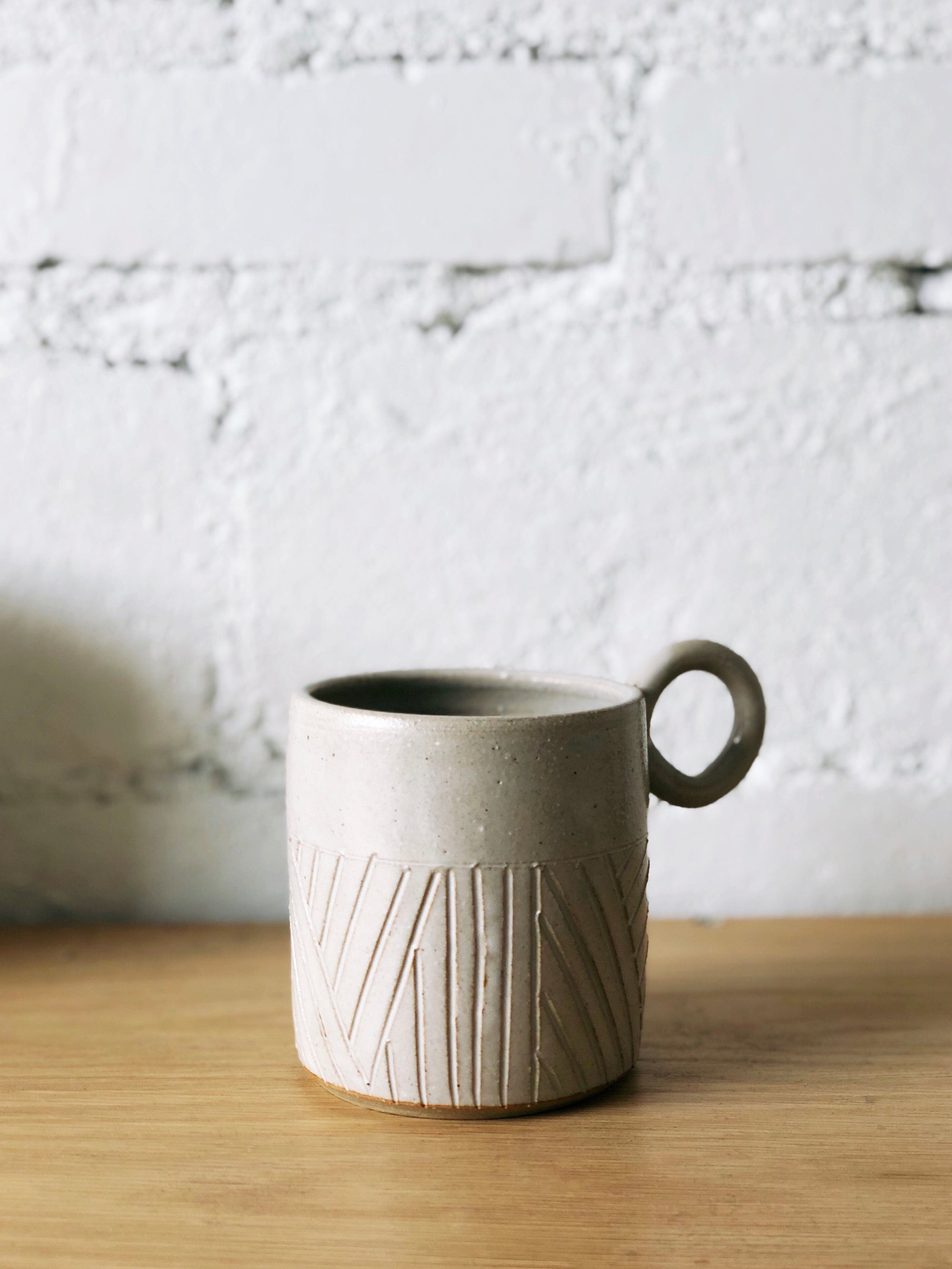 Carved Lines Mug