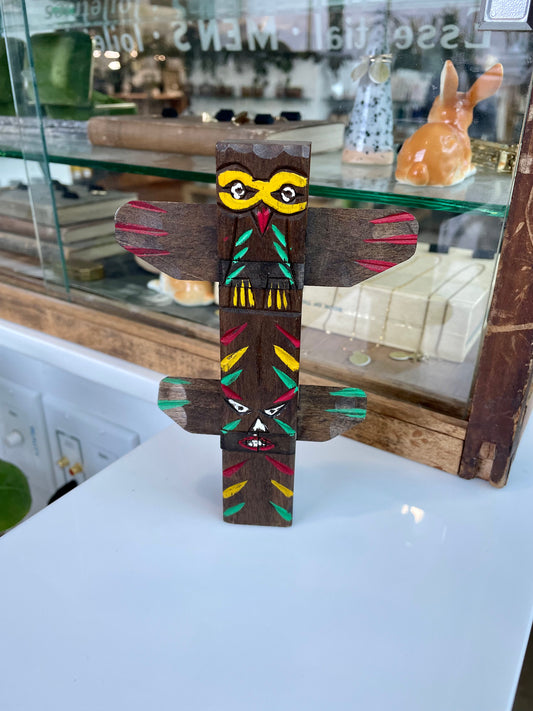 Vintage Totem Poll Puzzle