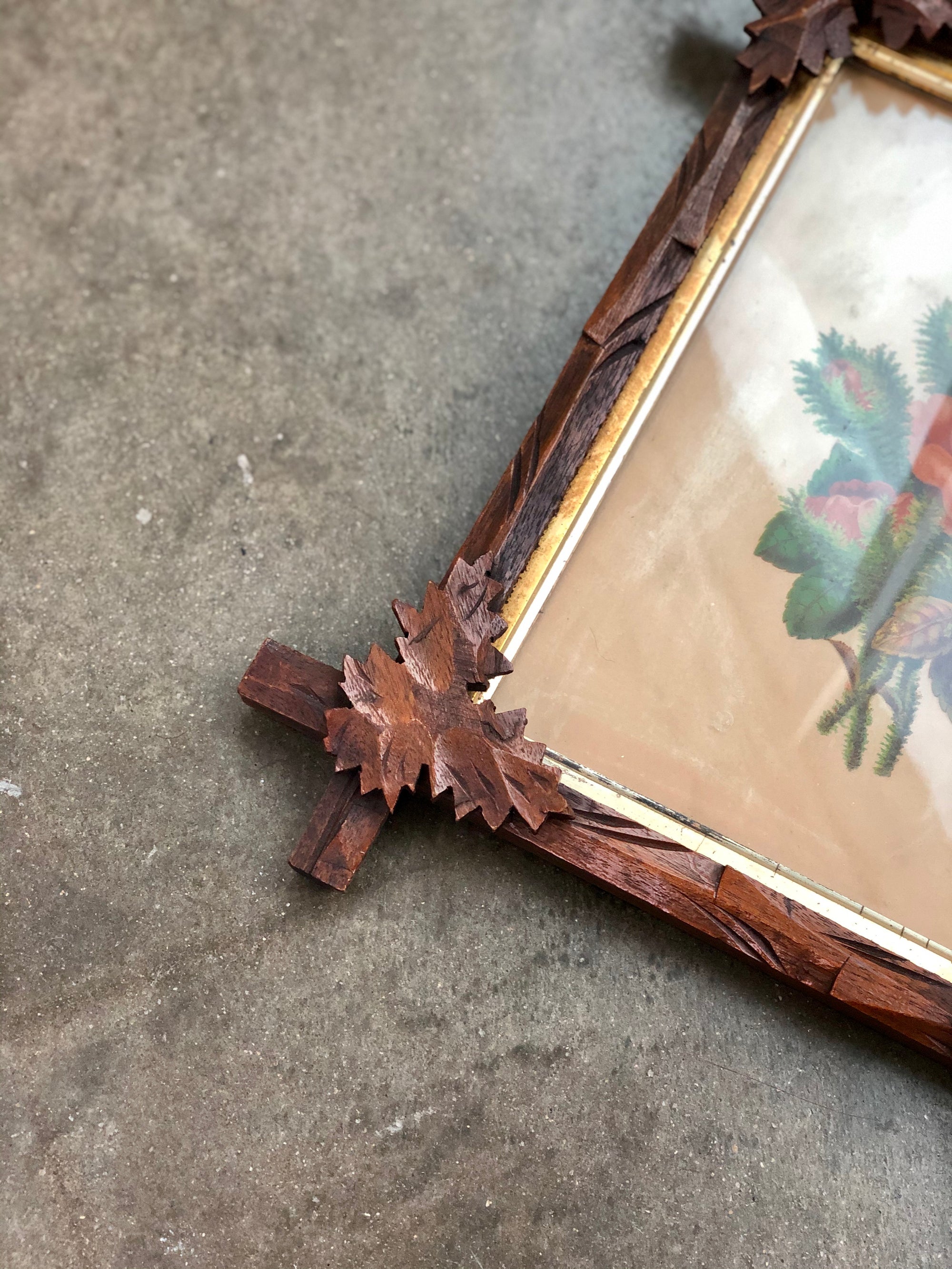 Vintage German Picture Frame