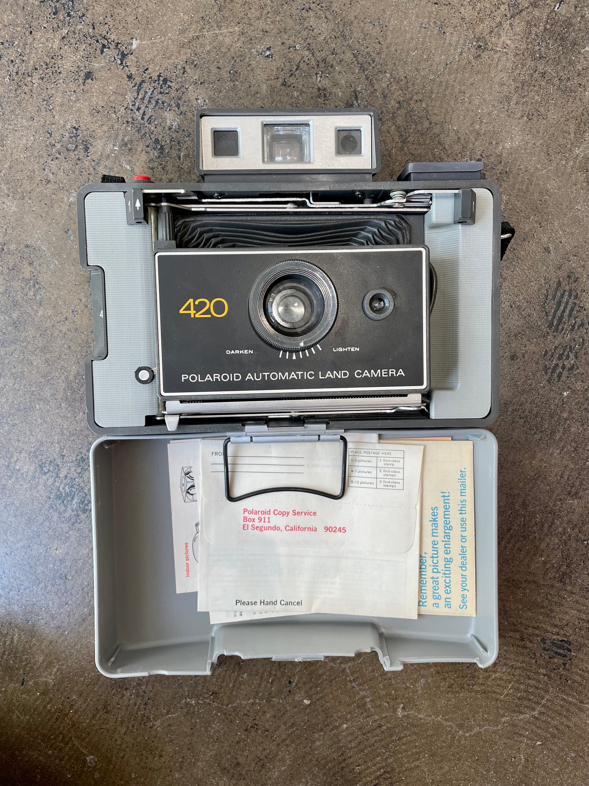 Vintage Polaroid 420 Camera