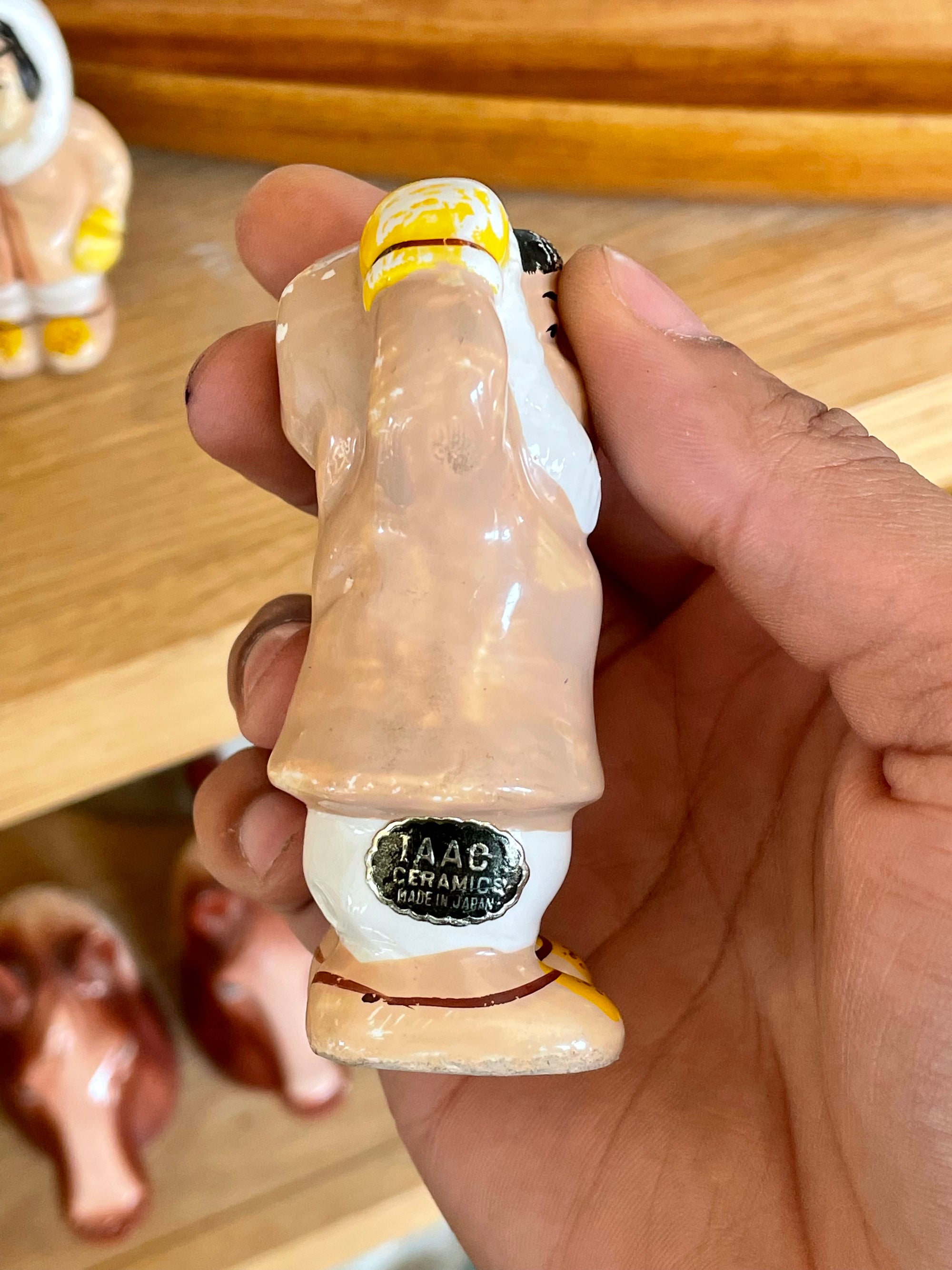 Vintage Eskimo Japanese Salt & Pepper Shakers