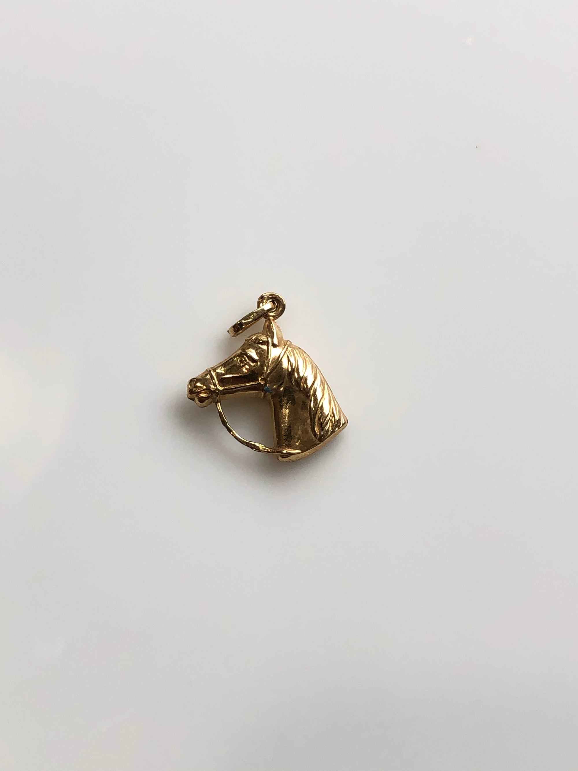 Vintage 18k Gold Horse Charm
