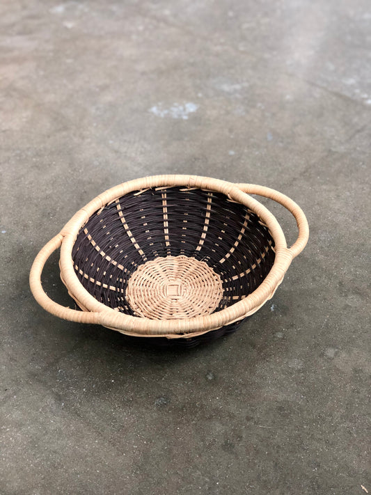 Vintage Two-Toned Basket