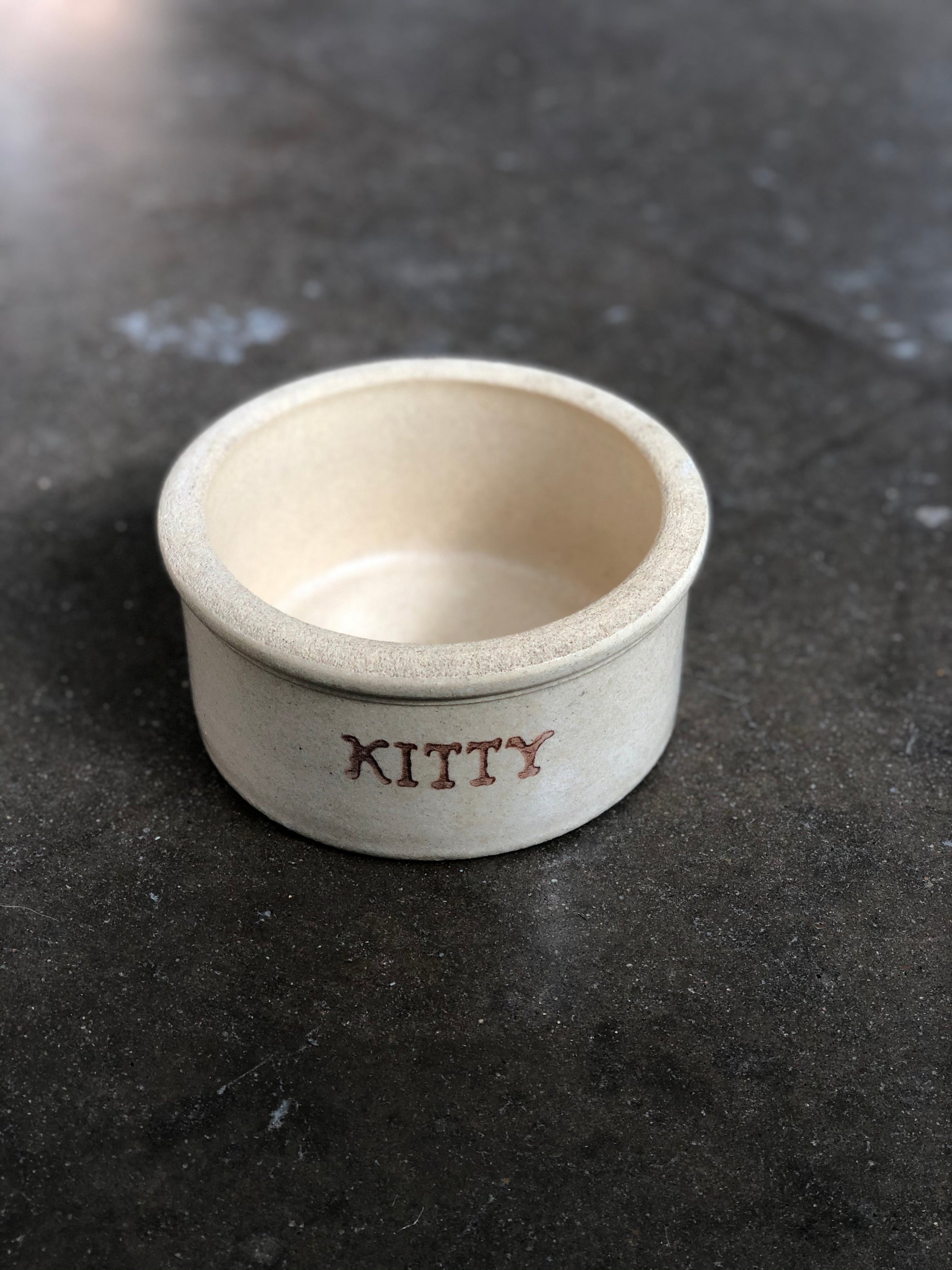 Vintage Ceramic "Kitty" Bowl