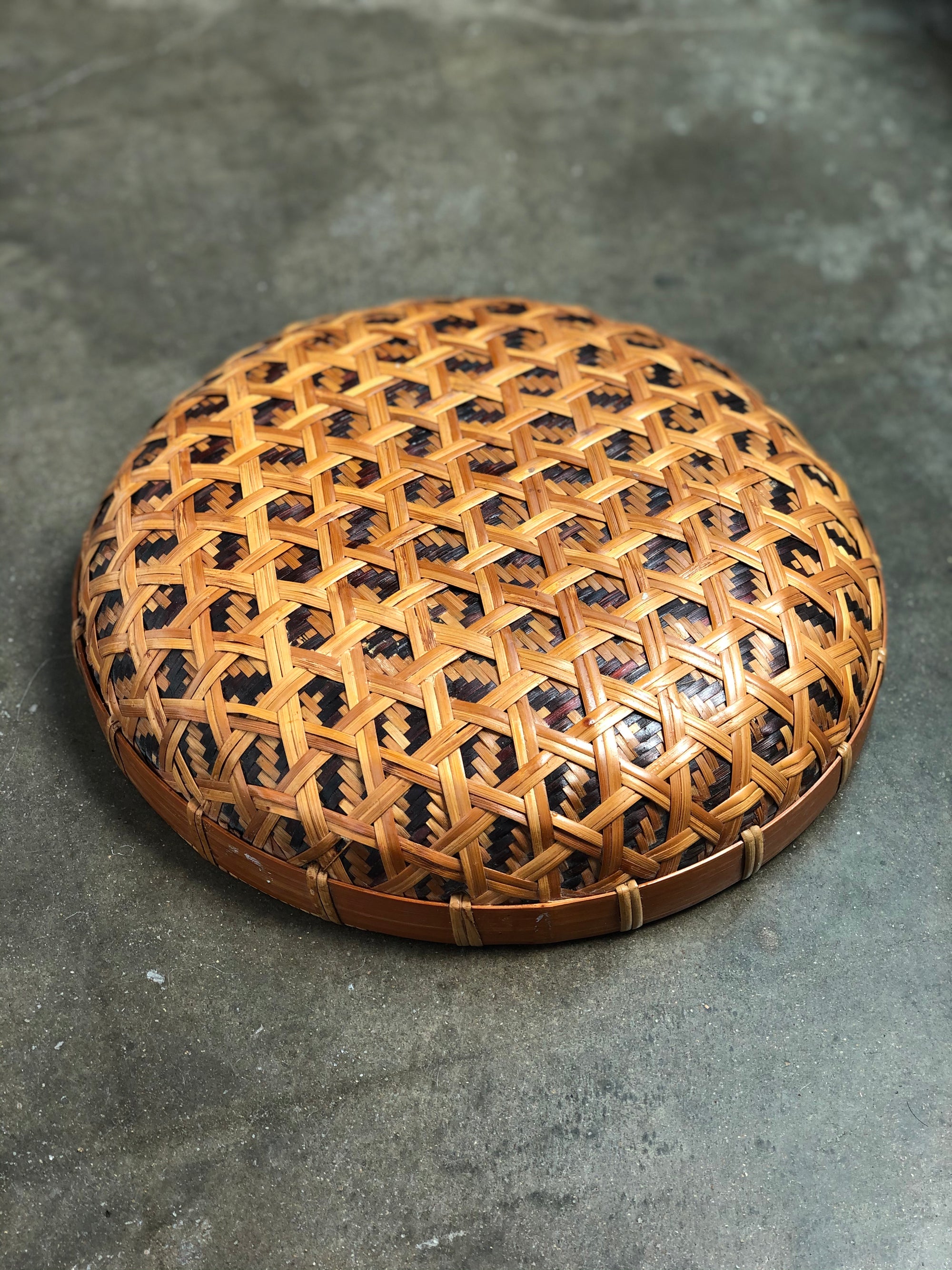 Vintage Woven Basket