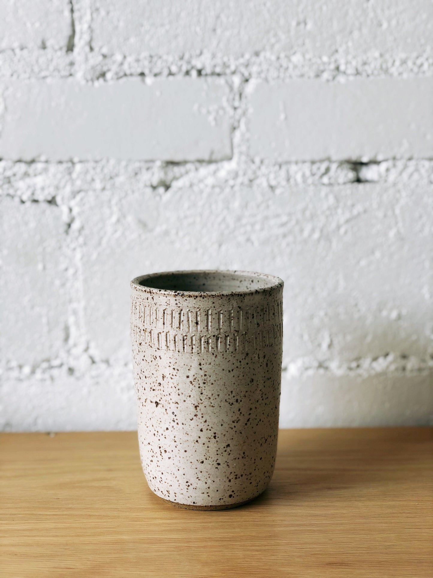 Speckled Pint Glass