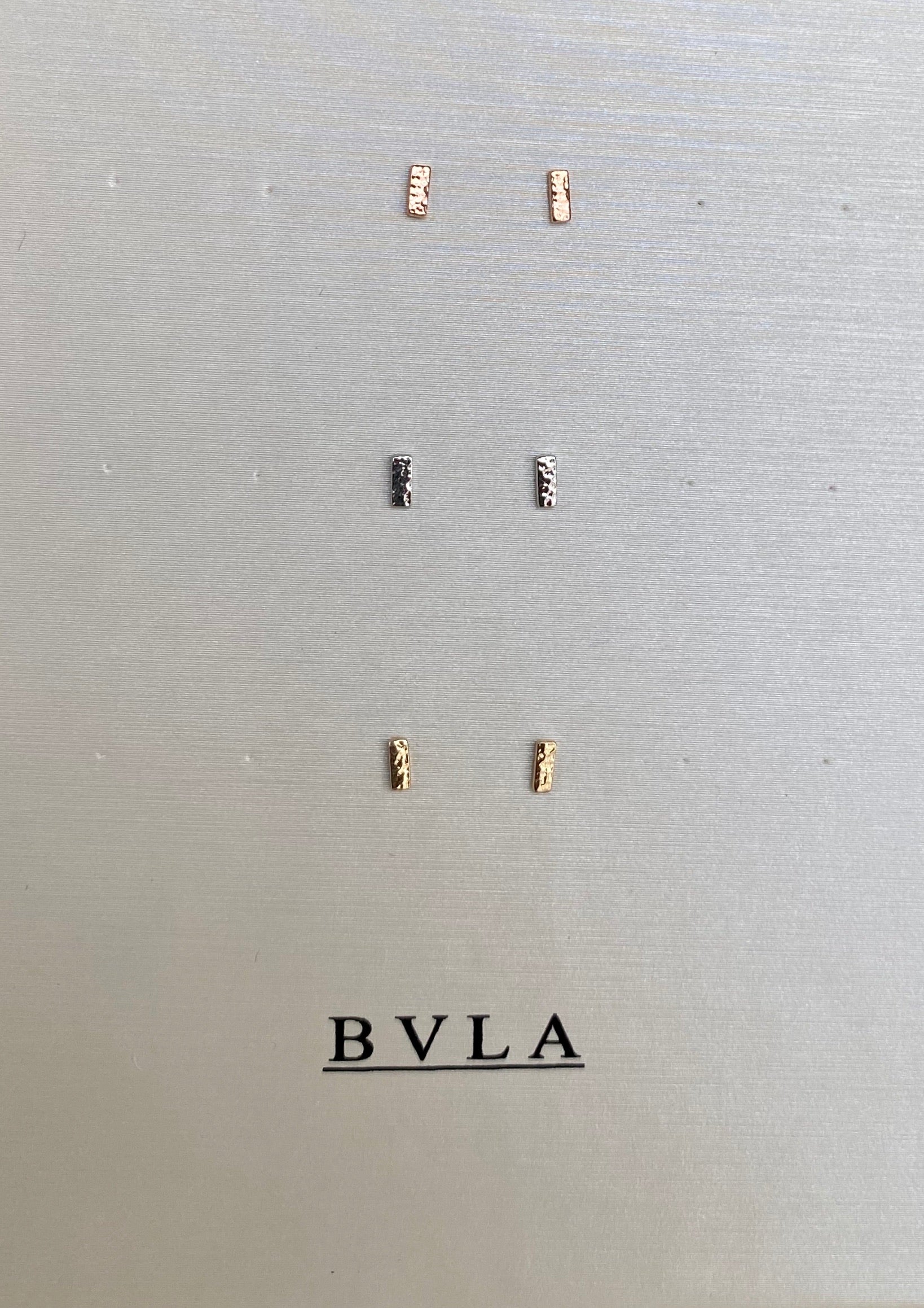 BVLA Flat Rectangle - Hammered Finish