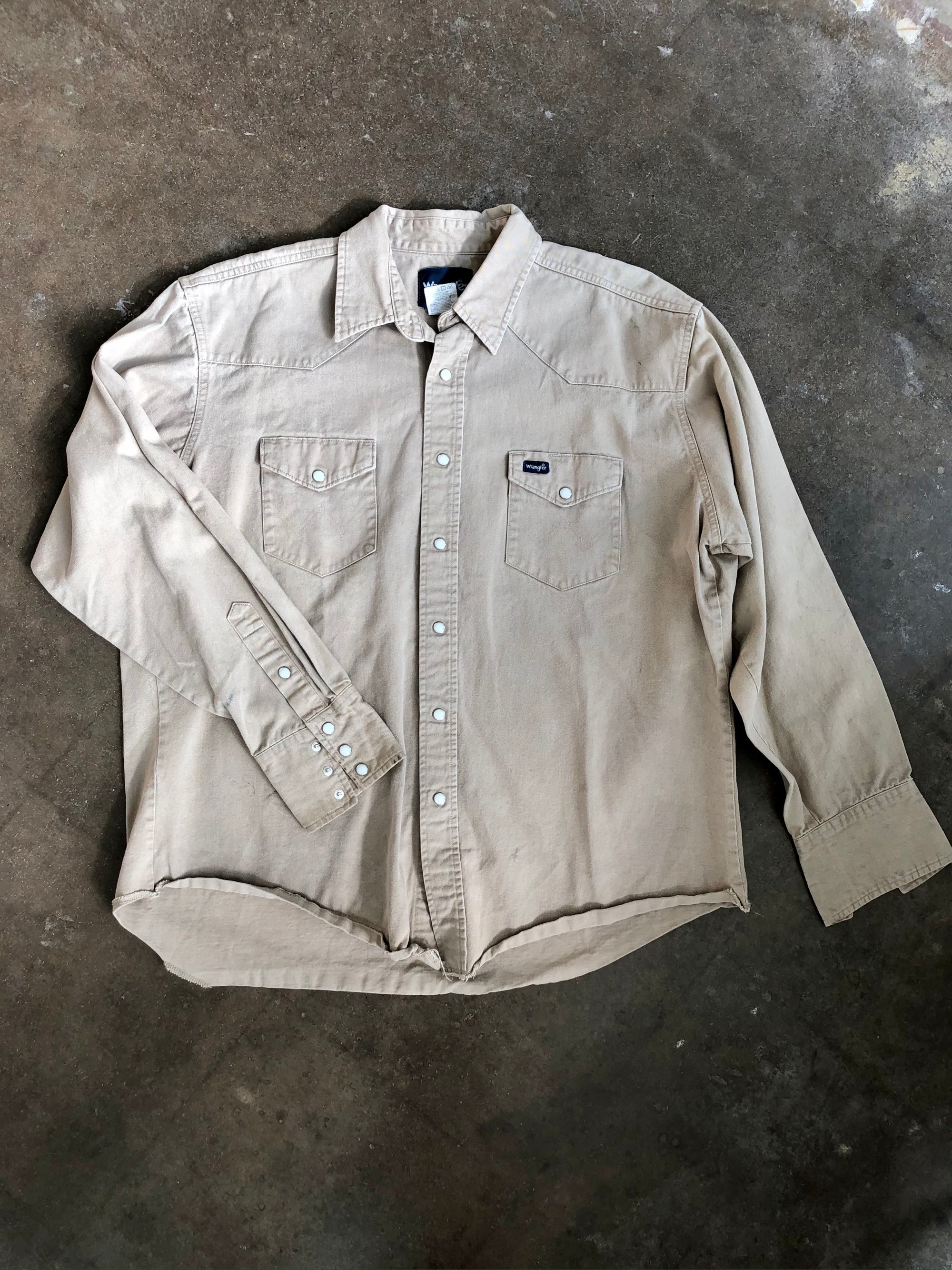 Vintage Wrangler Button Down