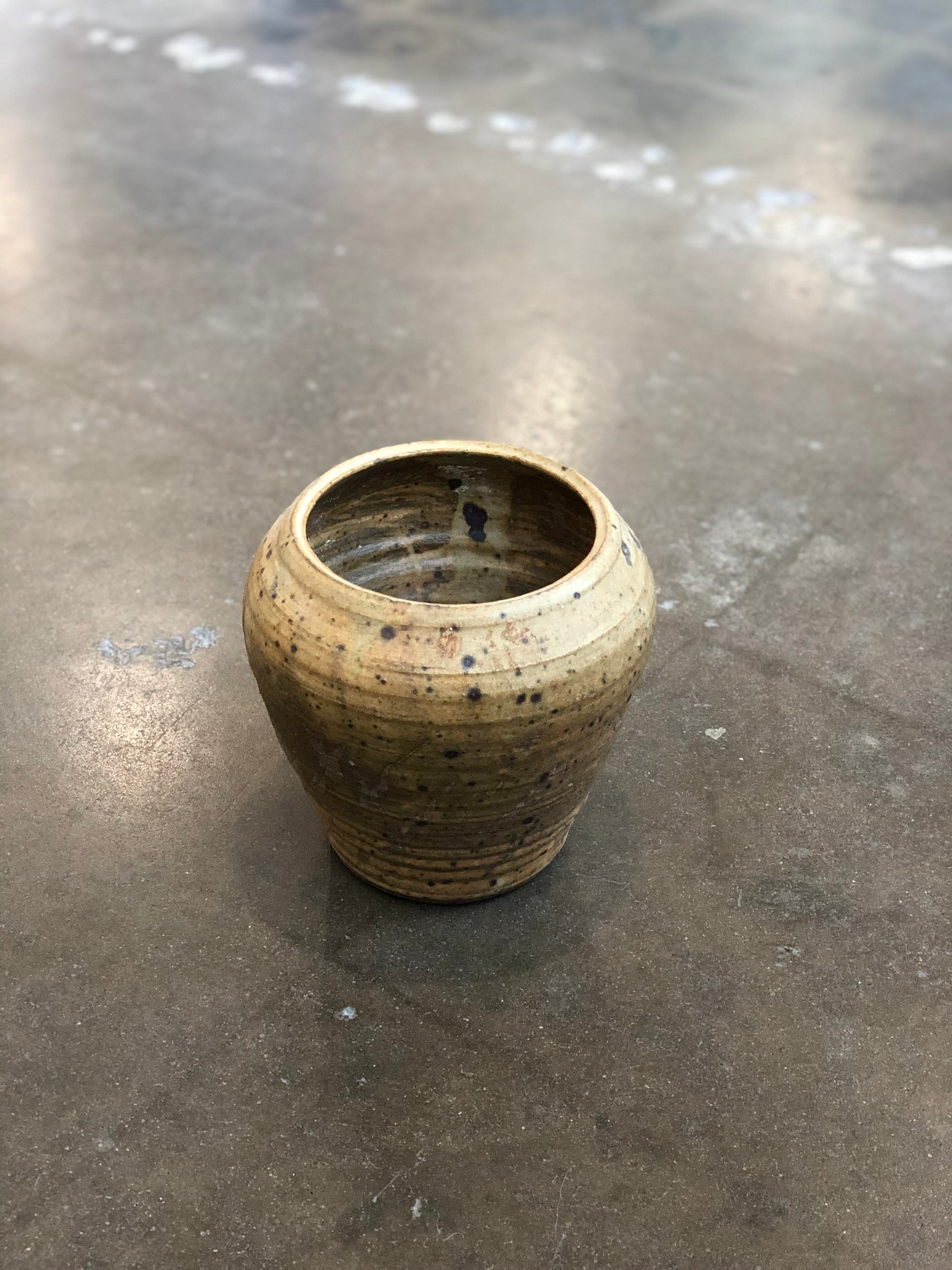 Vintage Brown-Toned Vase