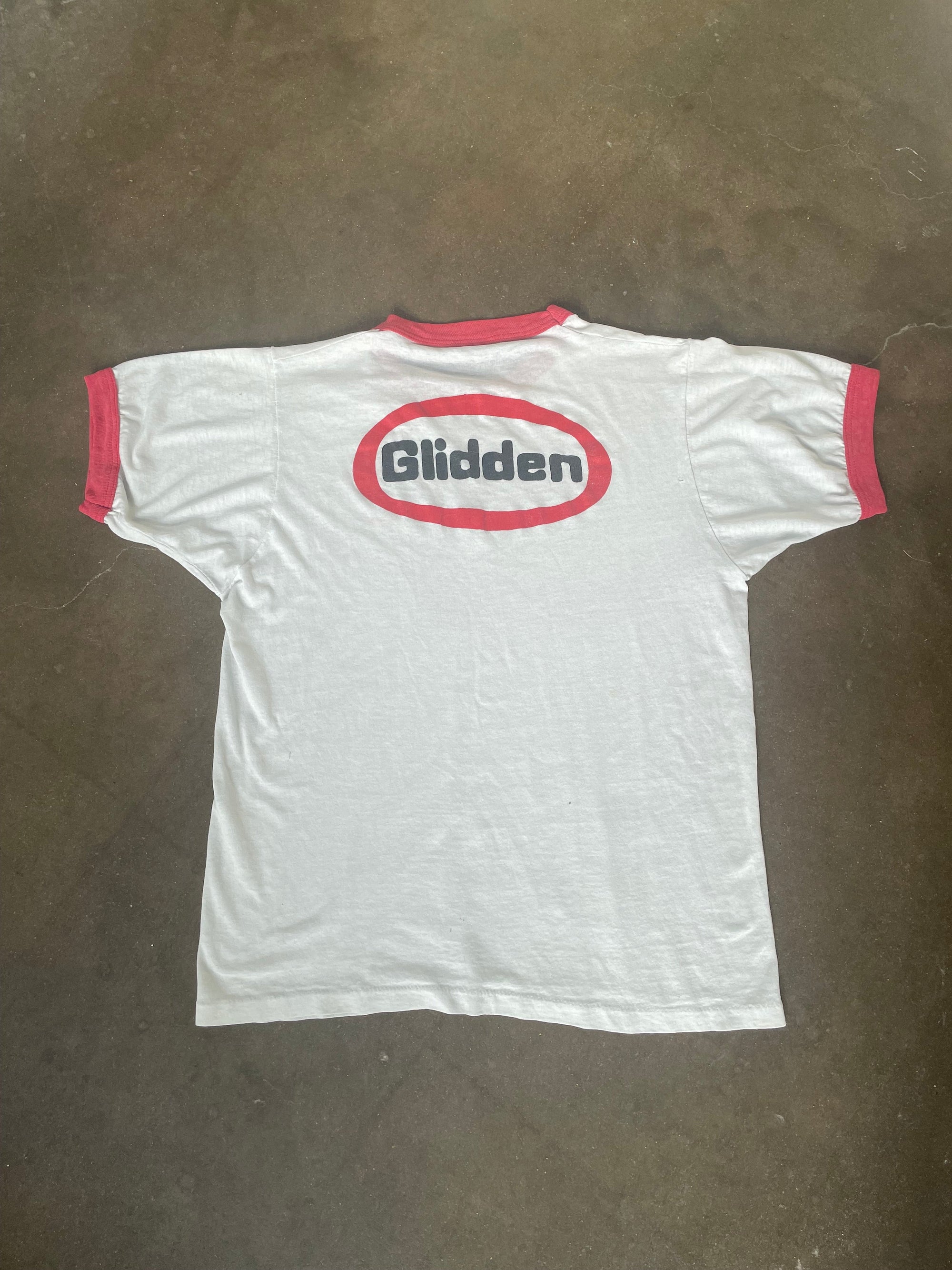 Vintage Glidden Ringer Tee