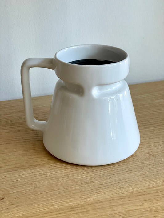 White Travel Mug with Lid