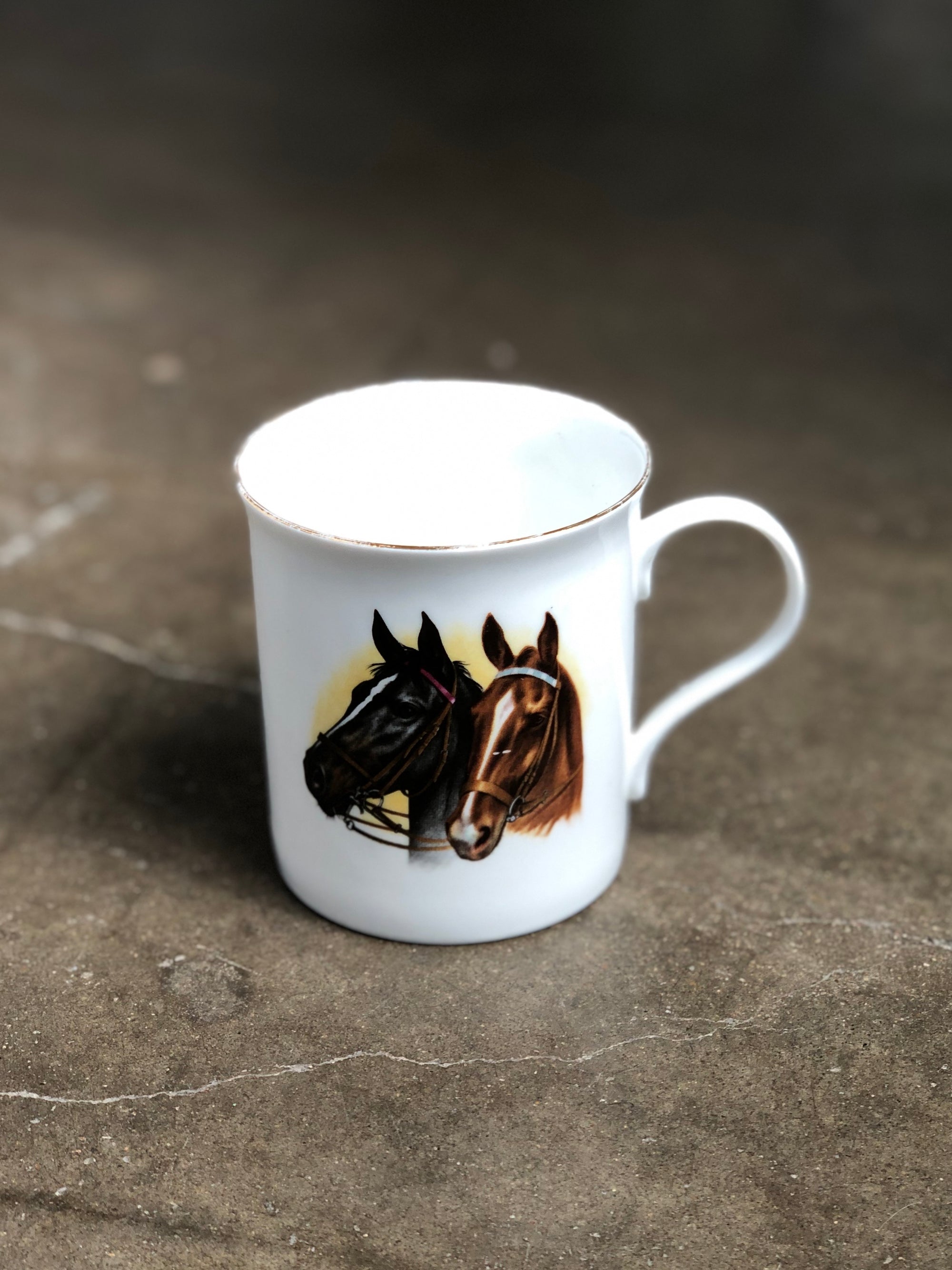 Vintage Horse Mug