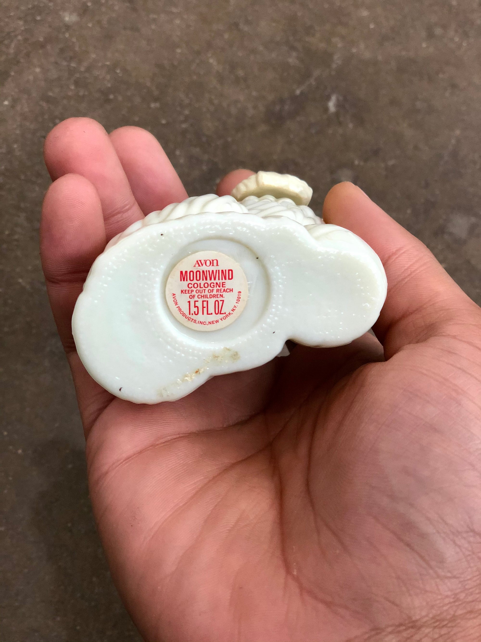 Vintage Avon Dog Perfume Bottle
